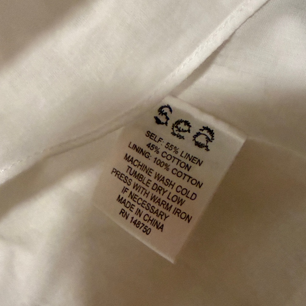 Sea NY White Lee Embroidery Eyelet Dress Small - Picture 6 of 11